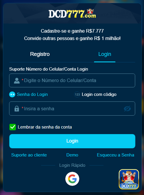 Segurança dcd777.com